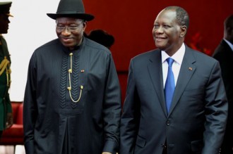 Koacinaute : Les dessous de la visite du président Goodluck Jonathan 